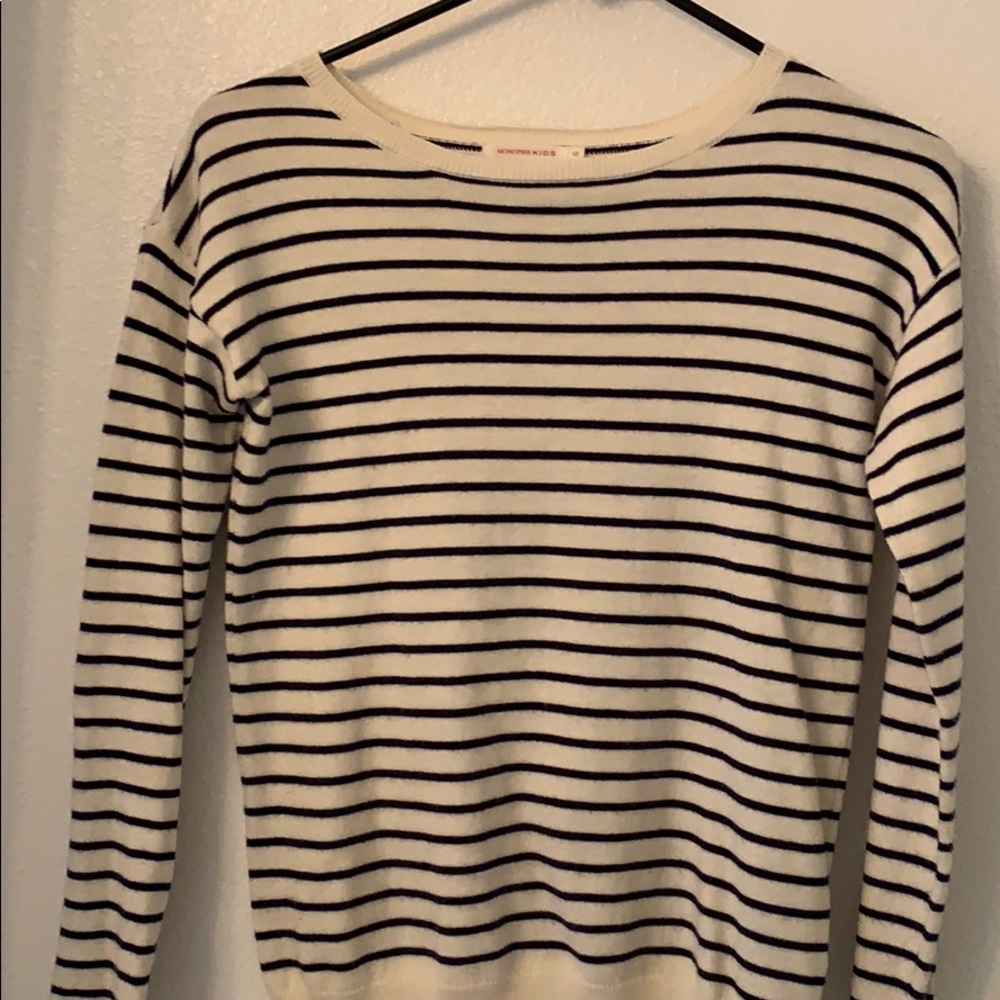 Girls striped sweater
